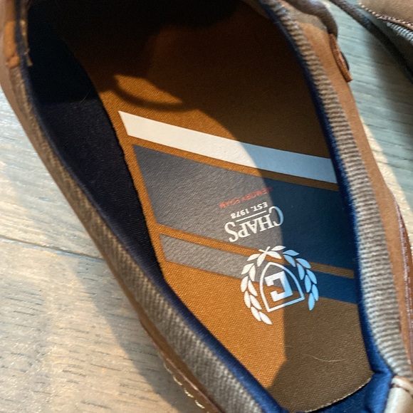 Brown Chaps Dress Shoes 10.5 - Picture 6 of 7